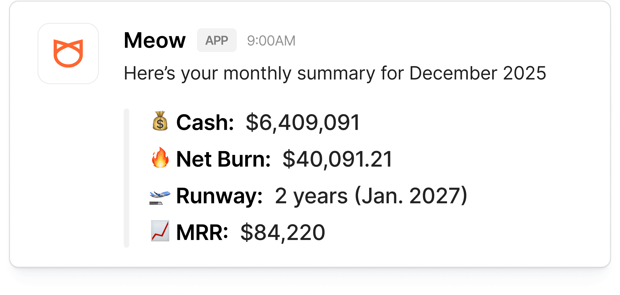 Dedicated Slack channel