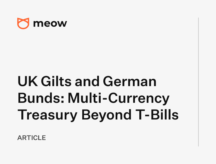 UK Gilts and German Bunds: Multi-Currency Treasury Beyond T-Bills